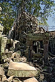 Ta Prohm temple - ruins of the central sanctuary